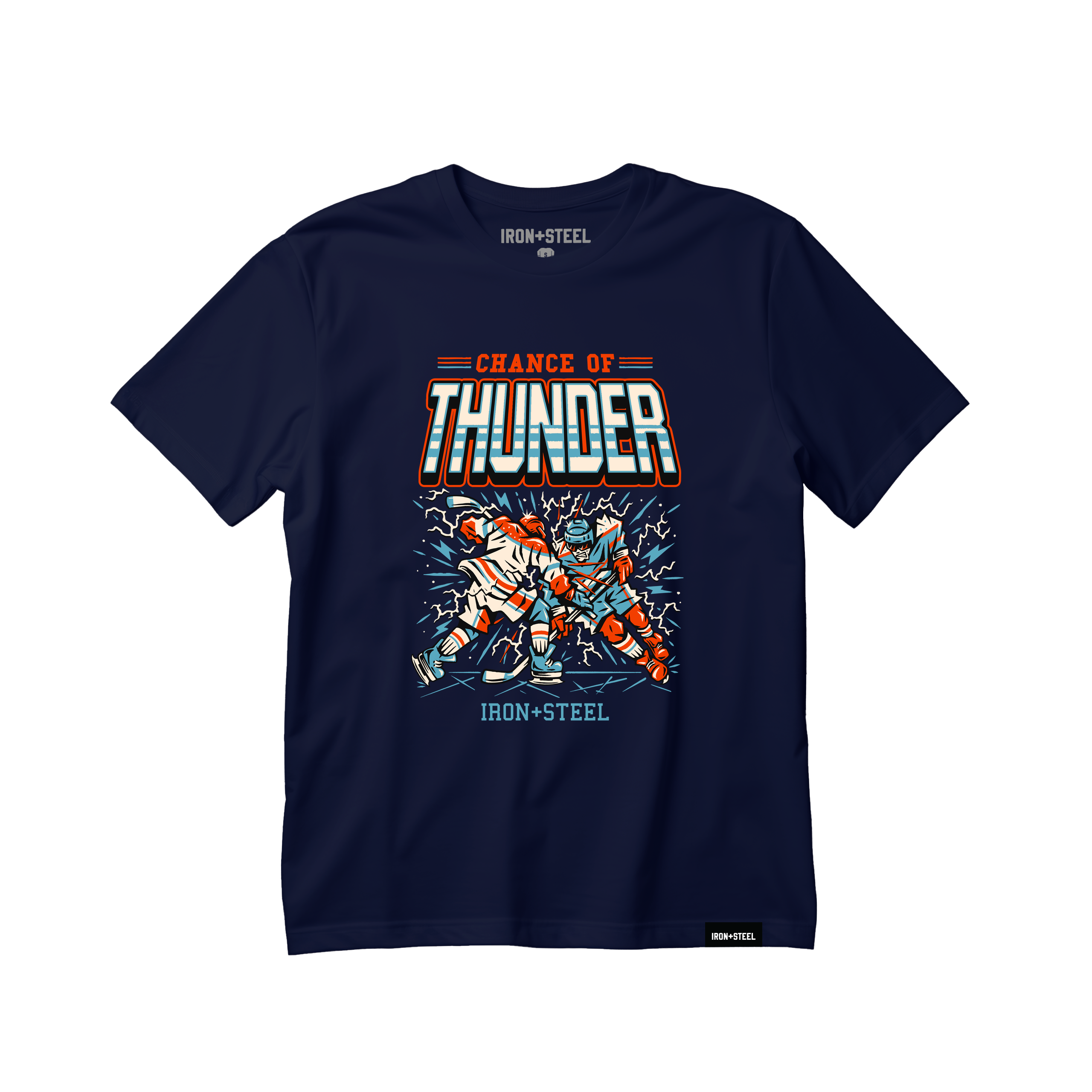 Chance Of Thunder Hockey Tee