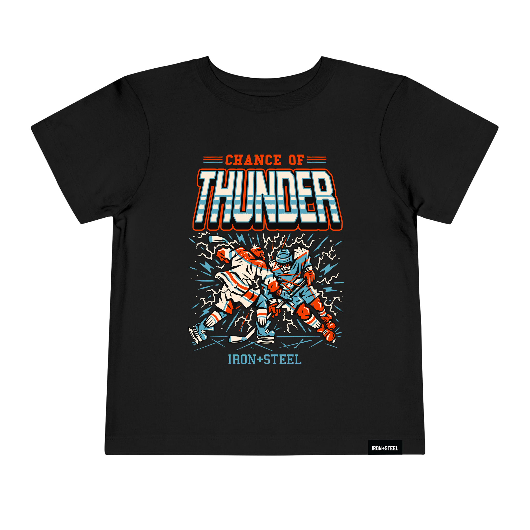 Chance Of Thunder Hockey Toddler Tee