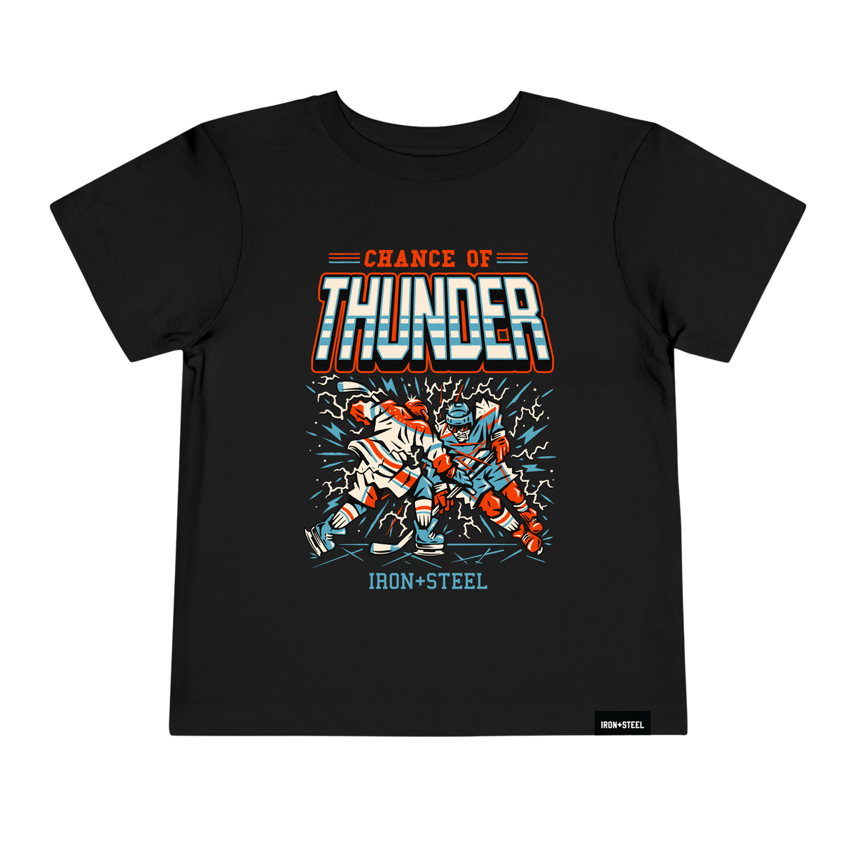 Chance Of Thunder Hockey Toddler Tee