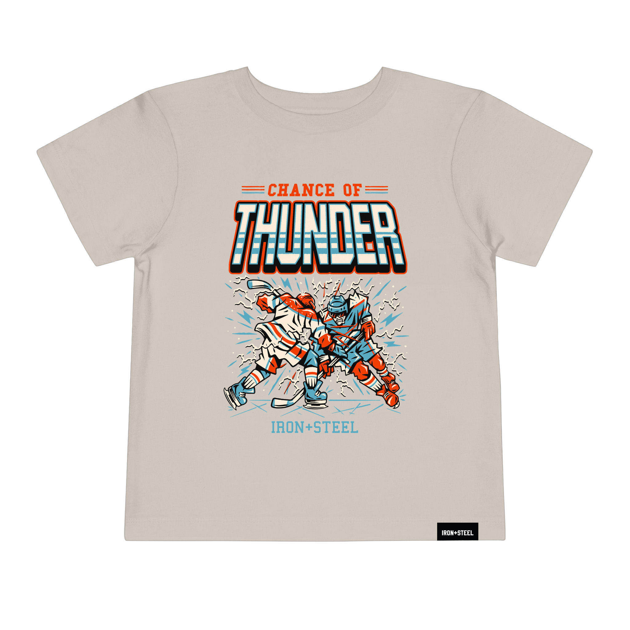 Chance Of Thunder Hockey Toddler Tee