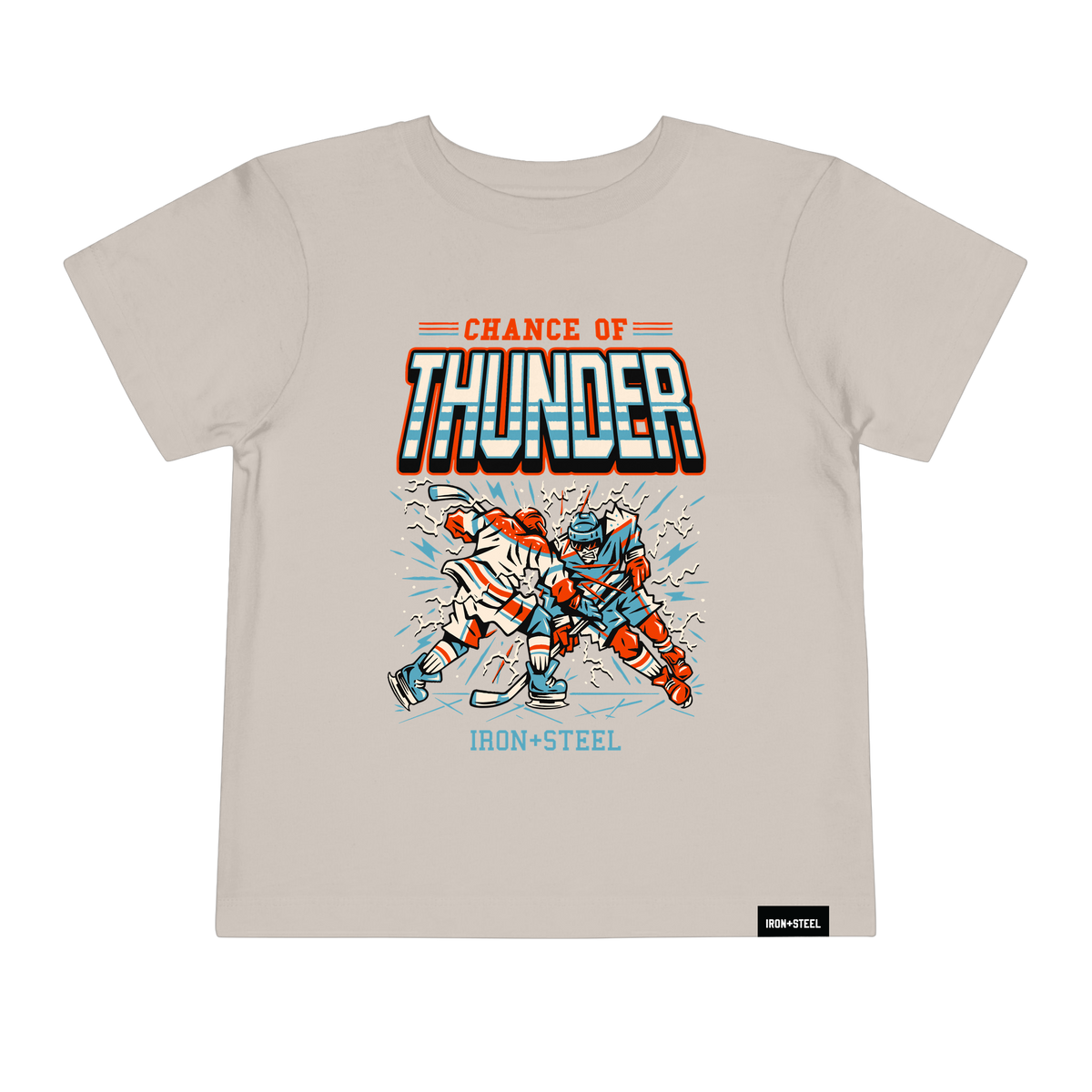 Chance Of Thunder Hockey Toddler Tee