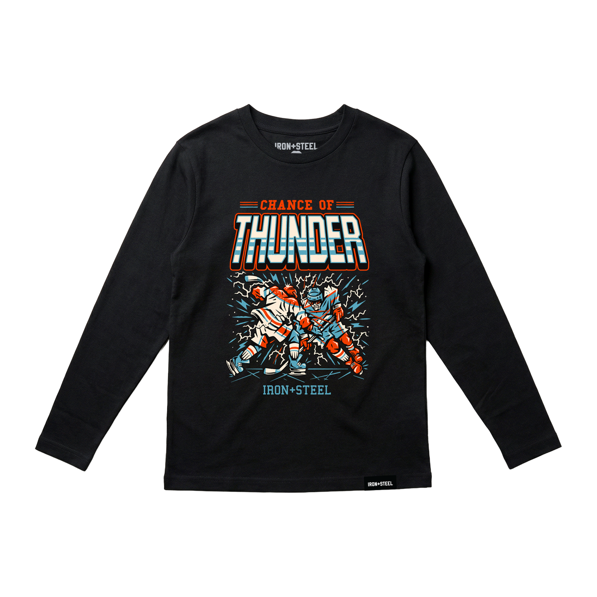 Chance Of Thunder Hockey Tee