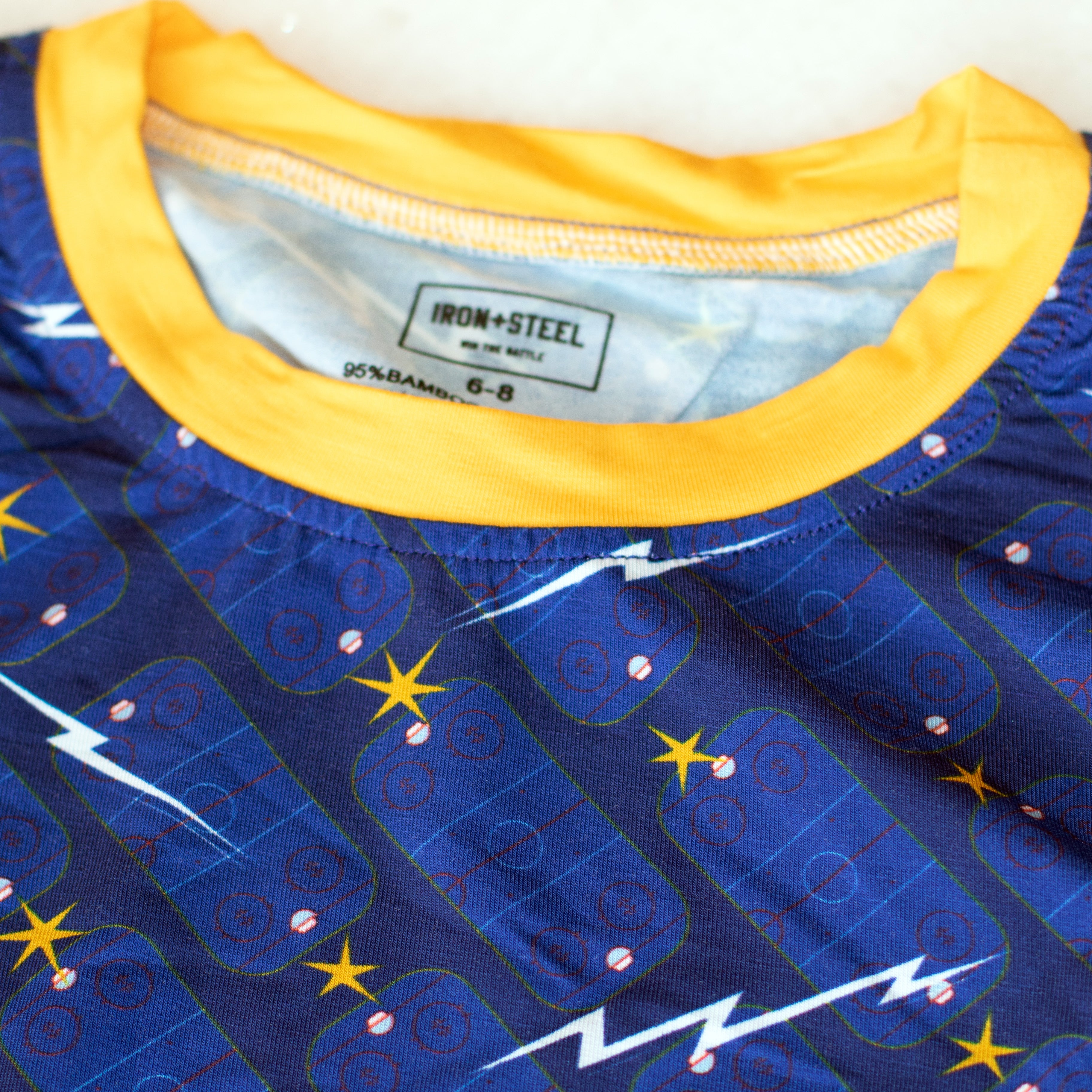 Hockey Rink Bamboo Pajama Set