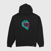 Color Goalie Helmet Midweight Hoodie