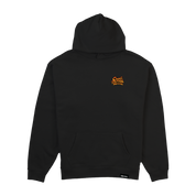 Count Puckula Hockey Midweight Hoodie in black, front chest patch