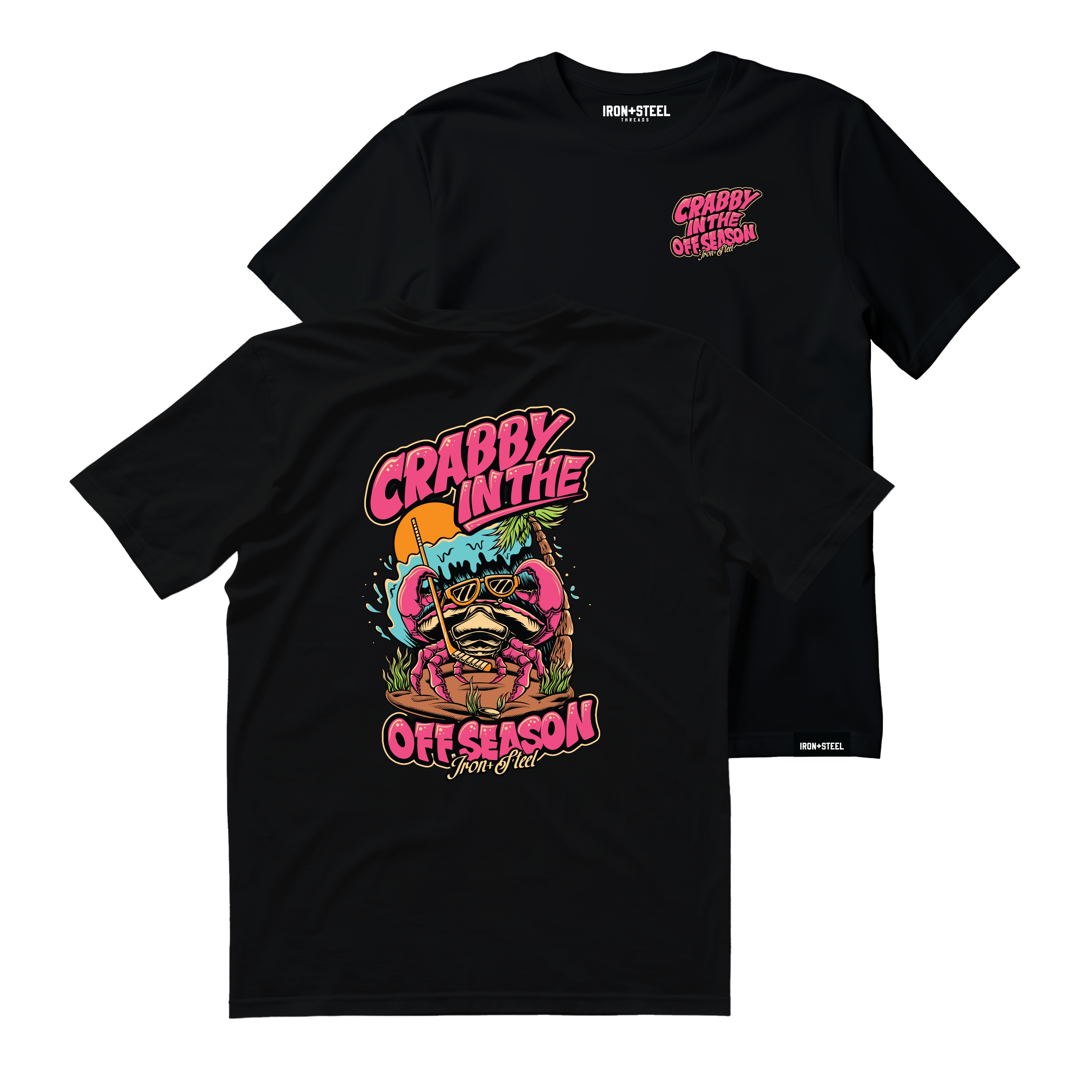 Crabby in the Offseason Hockey Tee