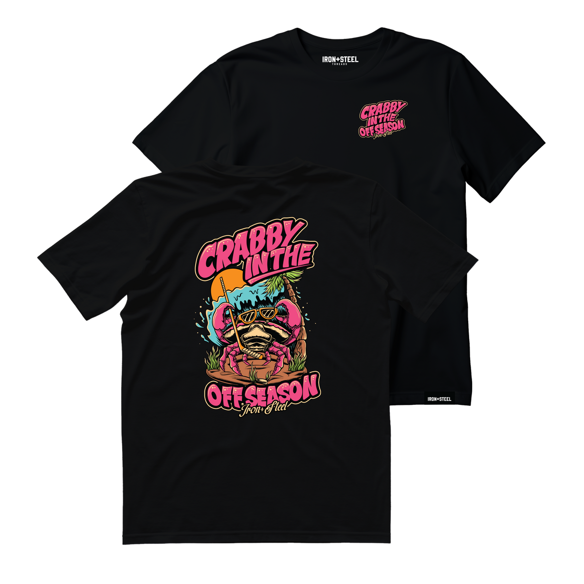 Crabby in the Offseason Hockey Tee
