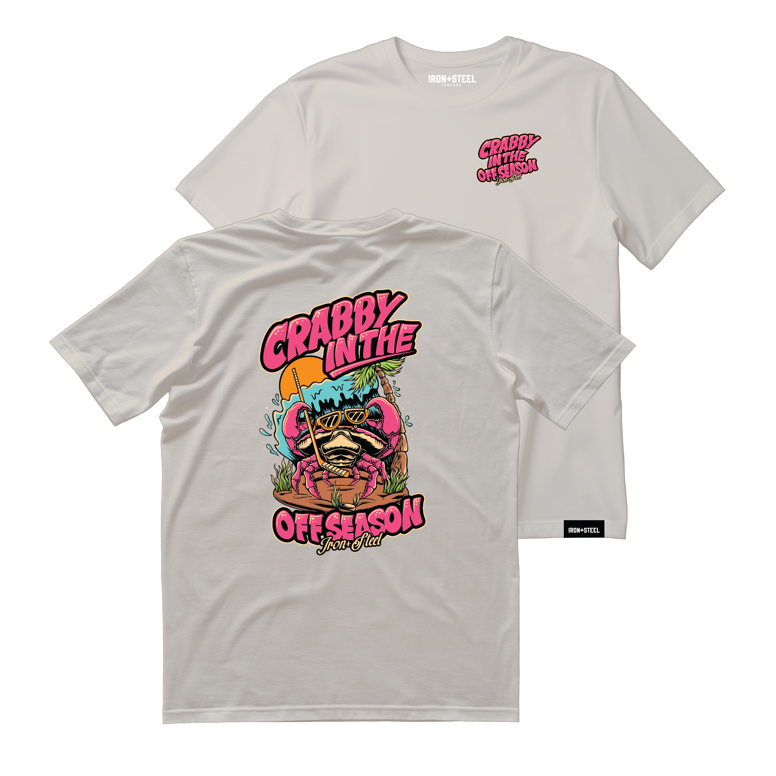 Crabby in the Offseason Hockey Tee