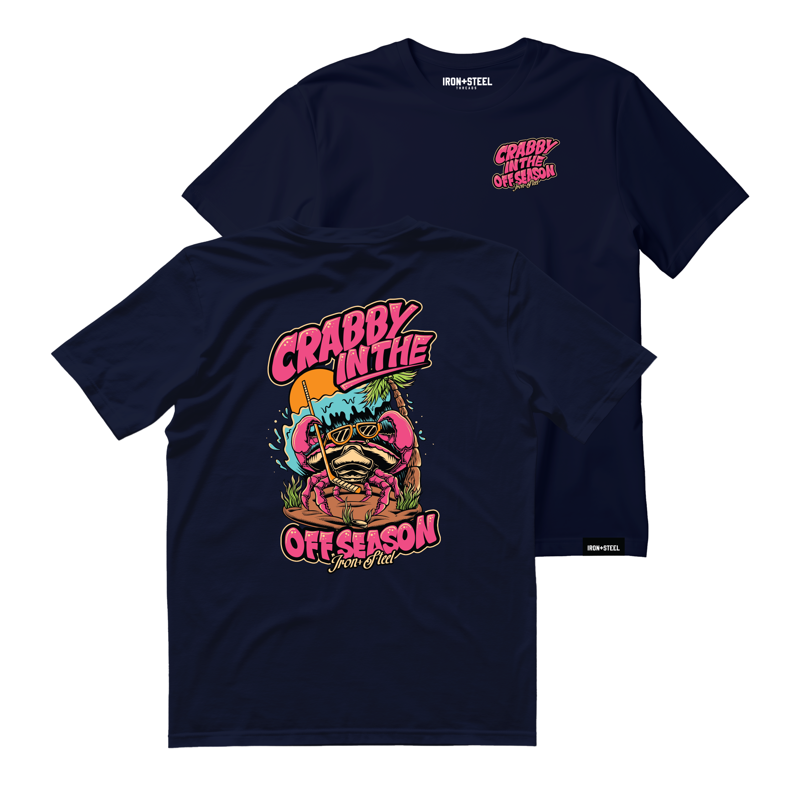 Crabby in the Offseason Hockey Tee