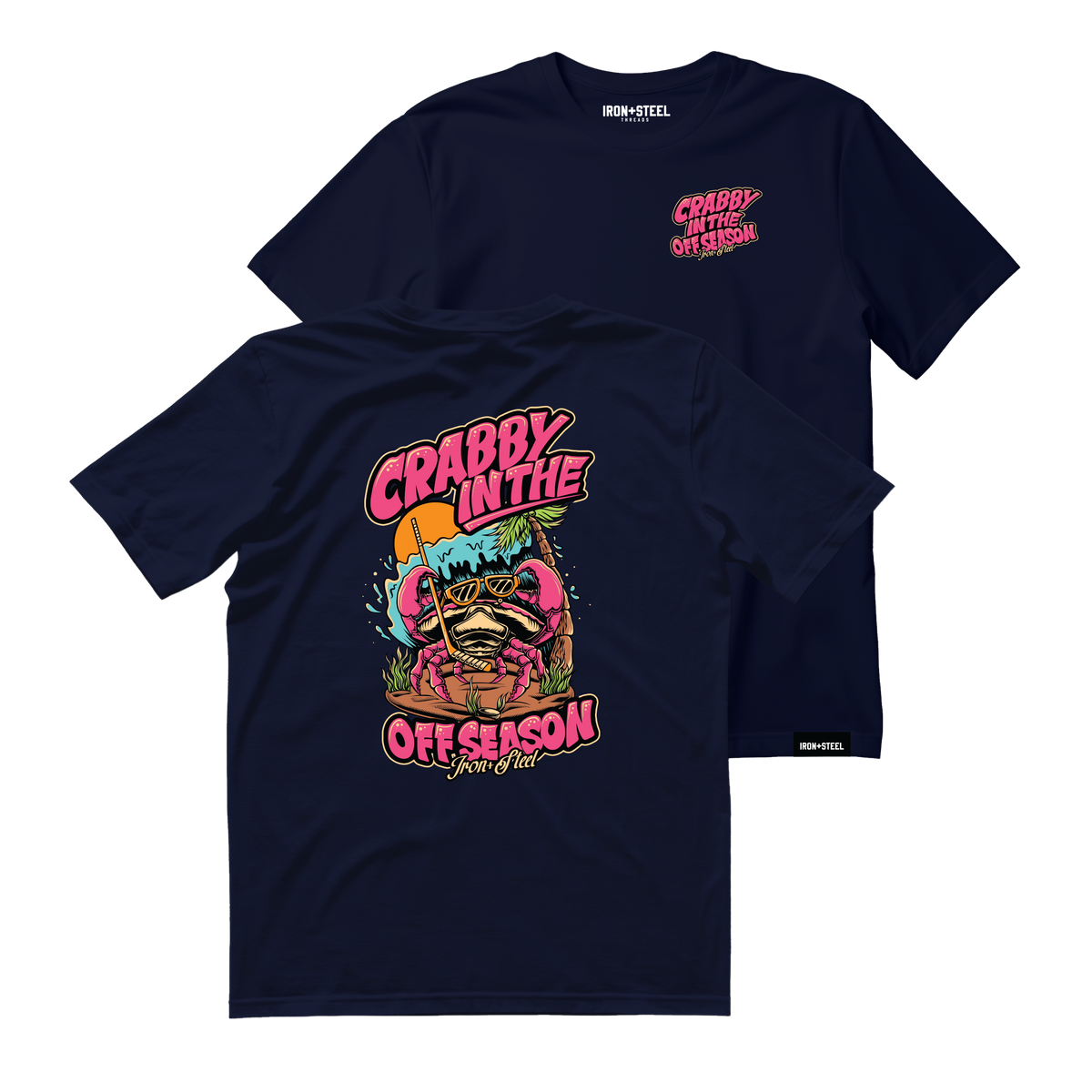 Crabby in the Offseason Hockey Tee