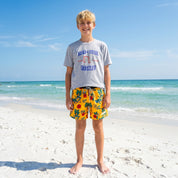 Crocodile Hockey Swim Trunks