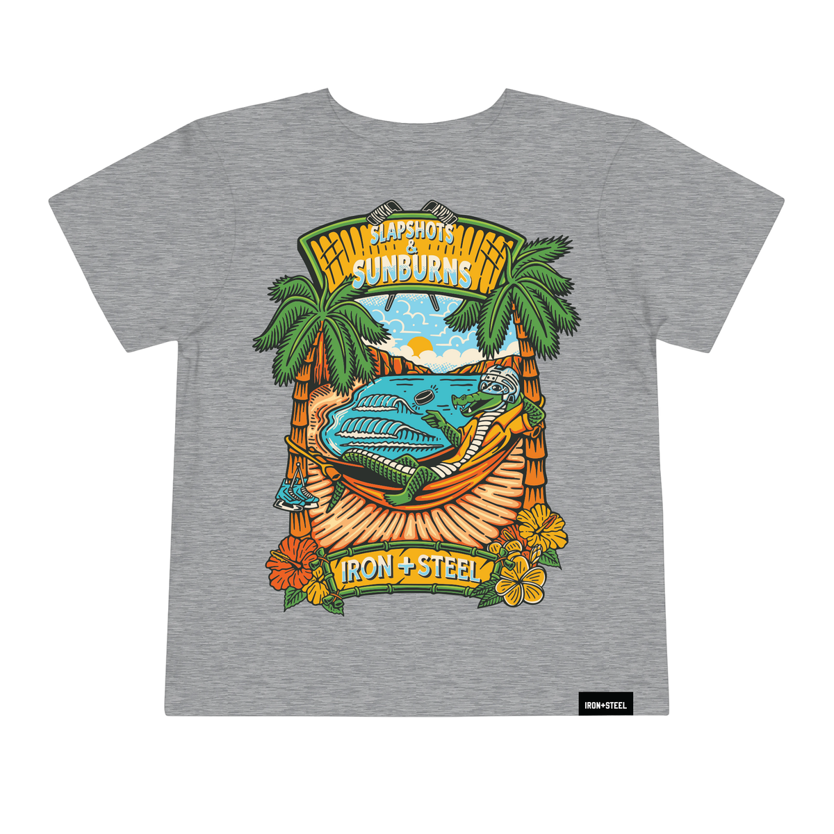Slapshots and Sunburns Toddler Tee