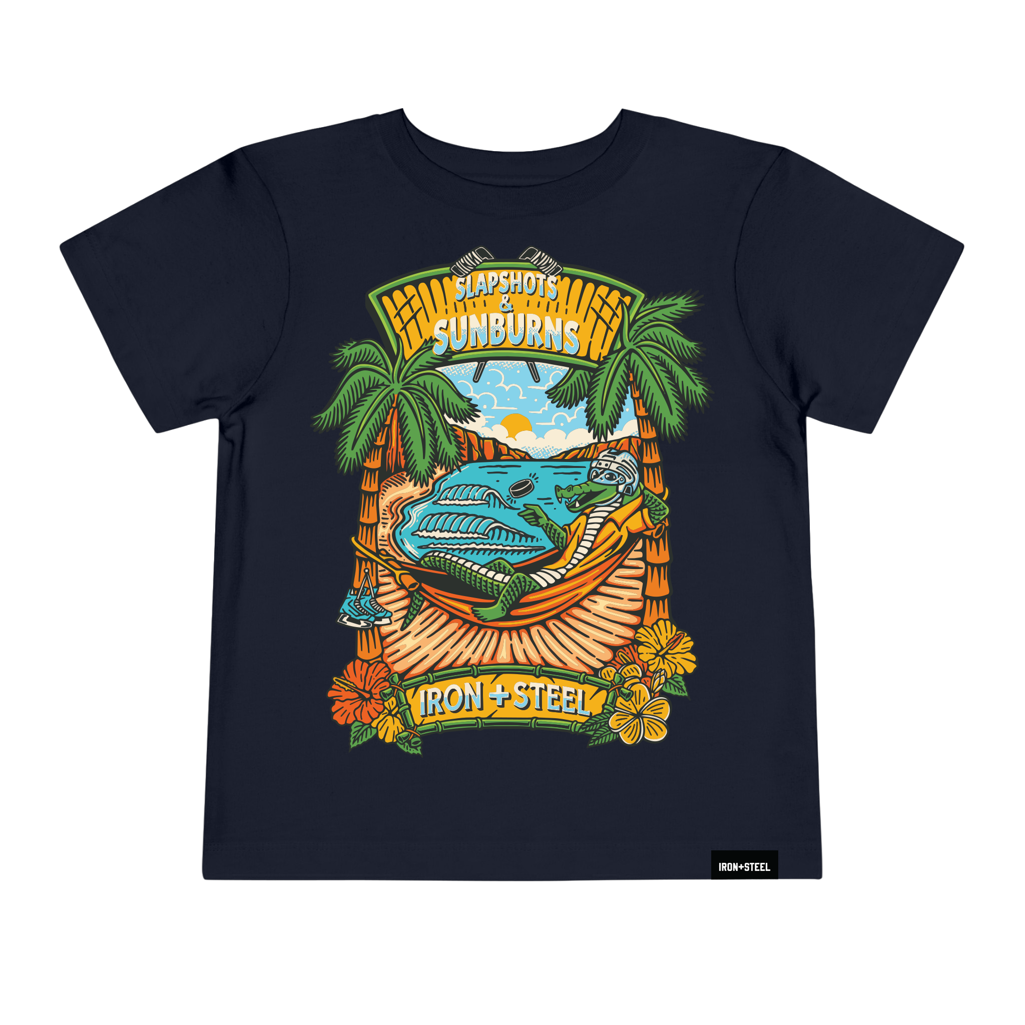 Slapshots and Sunburns Toddler Tee