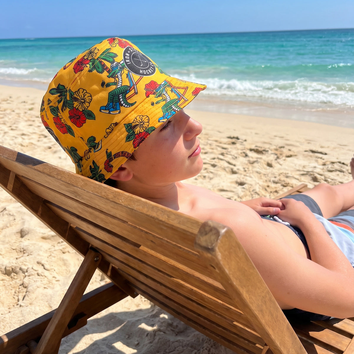 Crocodile Hockey Bucket Hat