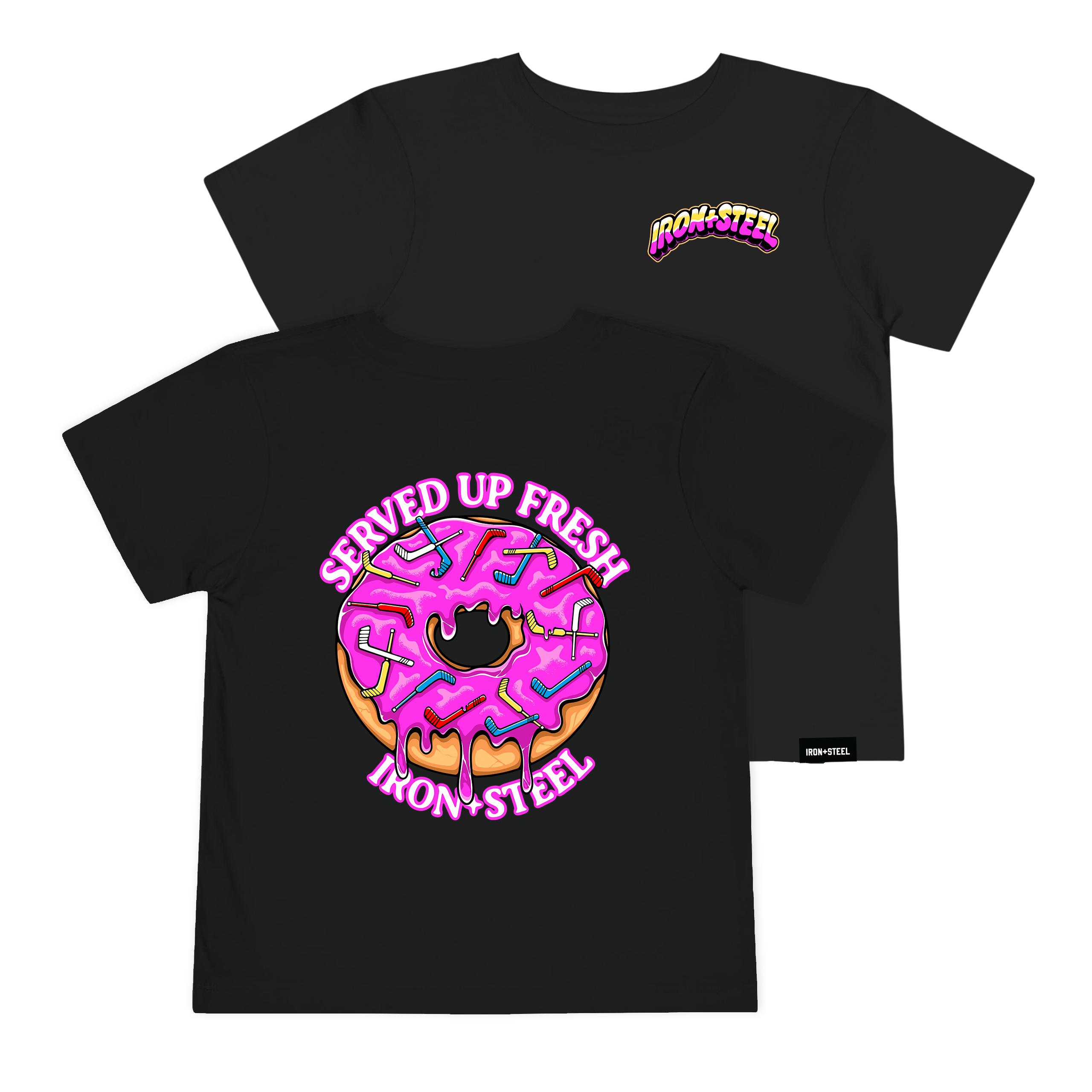 Donut Hockey Toddler Tee