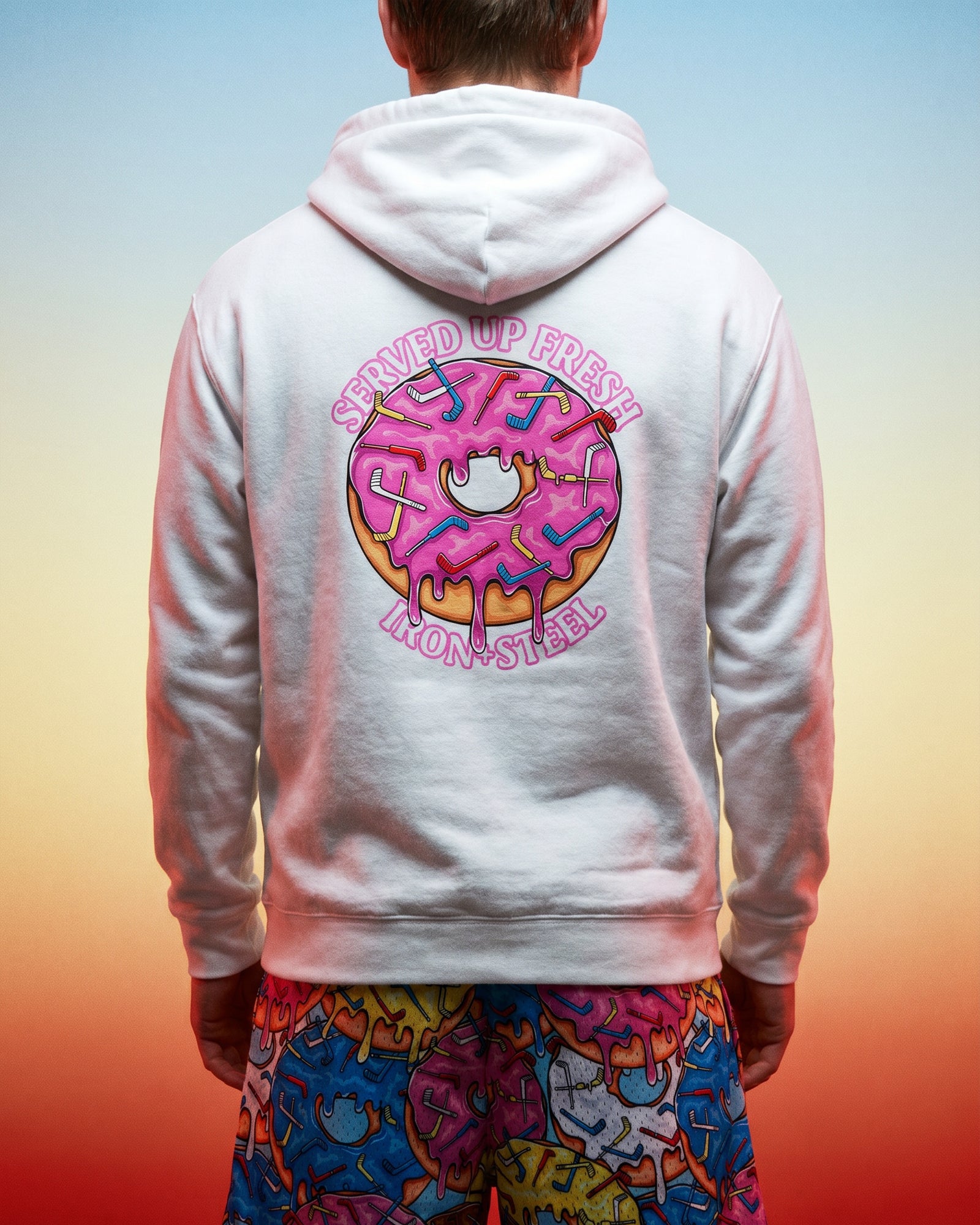 Donut Hockey Midweight Hoodie