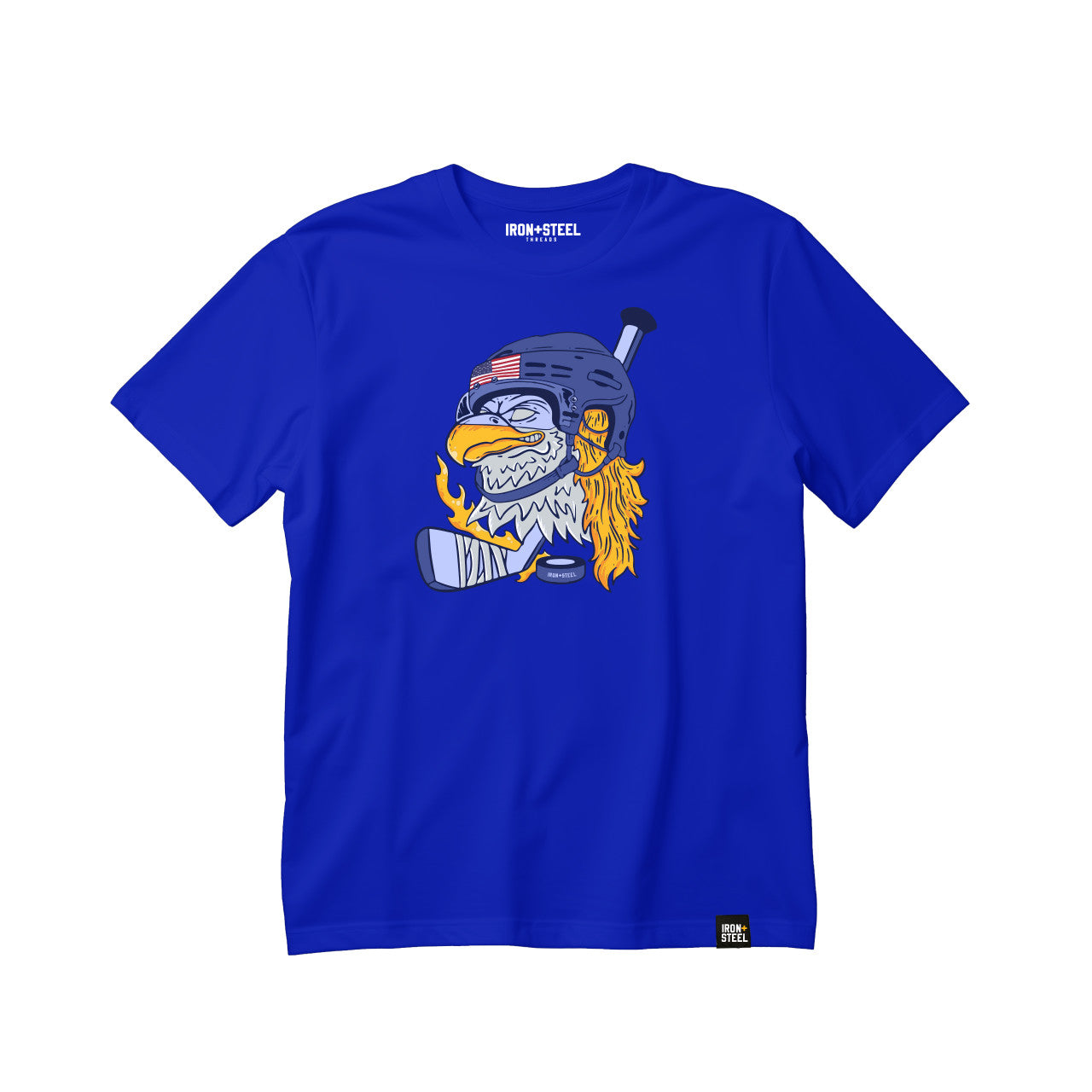 USA Bald Eagle Mullet Hockey T-Shirt
