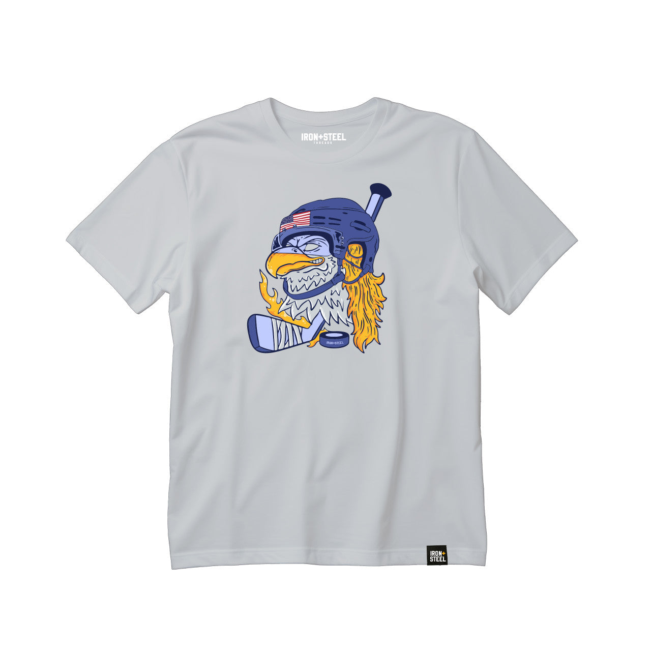 USA Bald Eagle Mullet Hockey T-Shirt