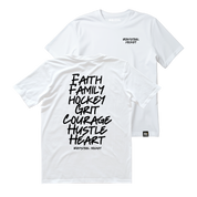 Family Faith Grit Hockey Tee