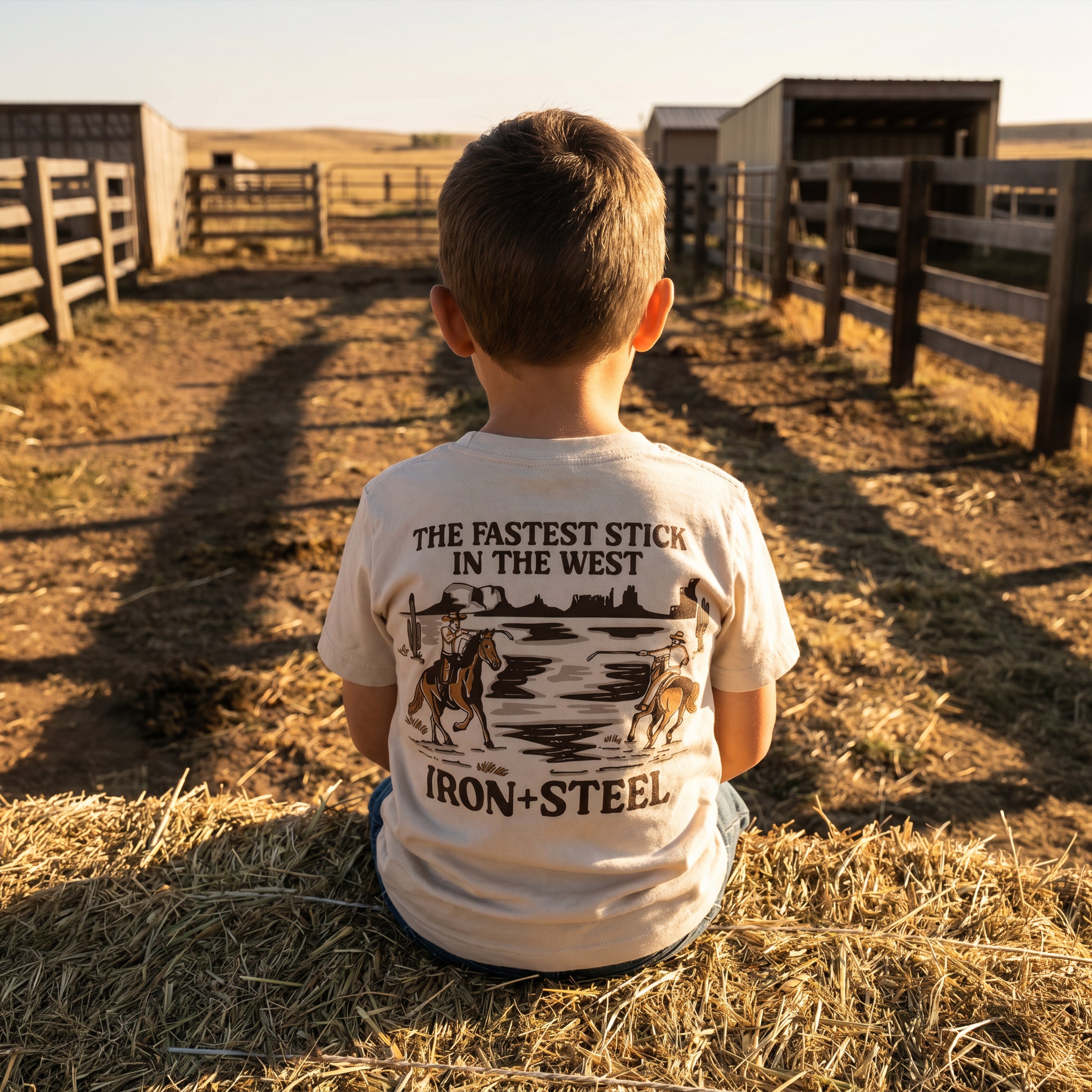 Fastest Stick in the West Toddler Tee
