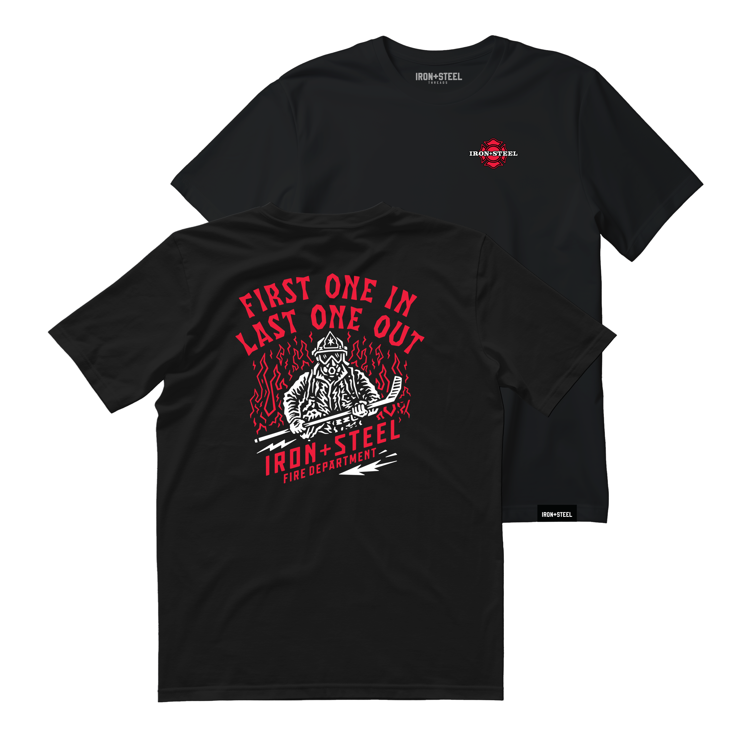 First One In Last One Out Hockey Tee