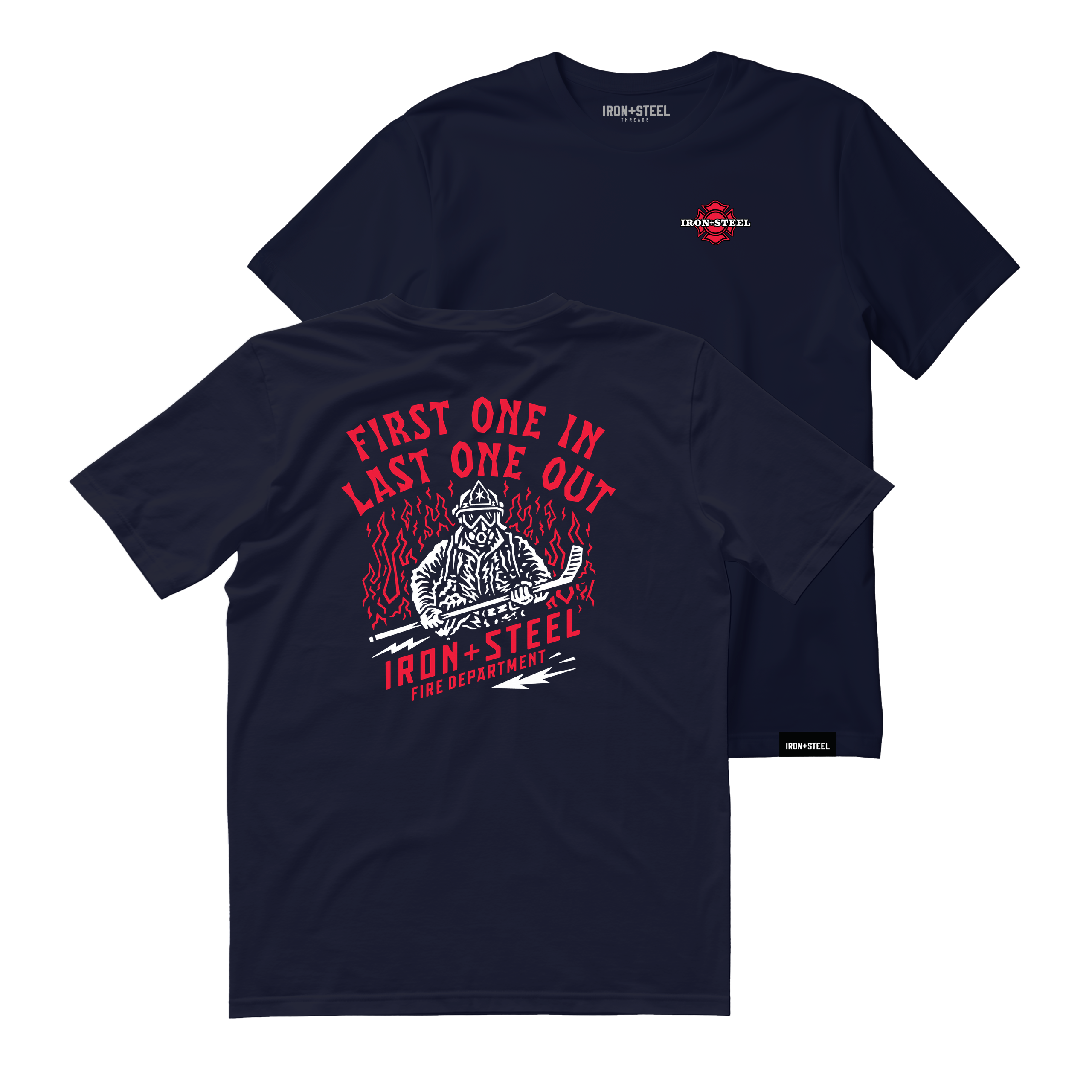 First One In Last One Out Hockey Tee
