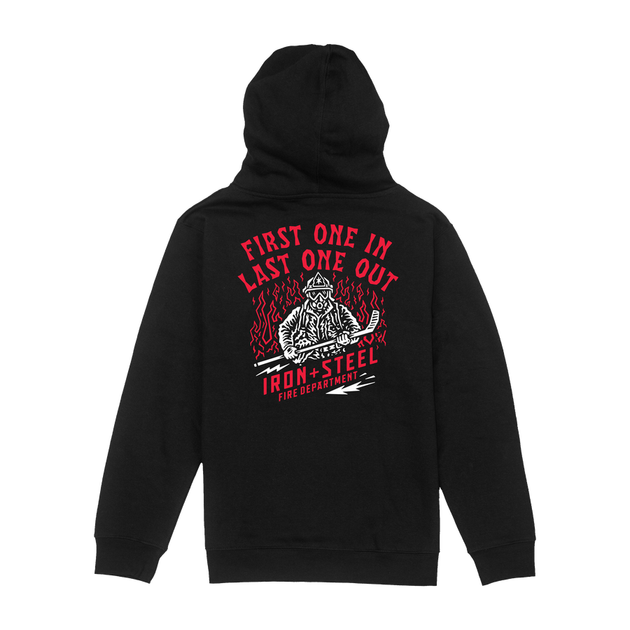 First One In Last One Out Hockey Youth Hoodie
