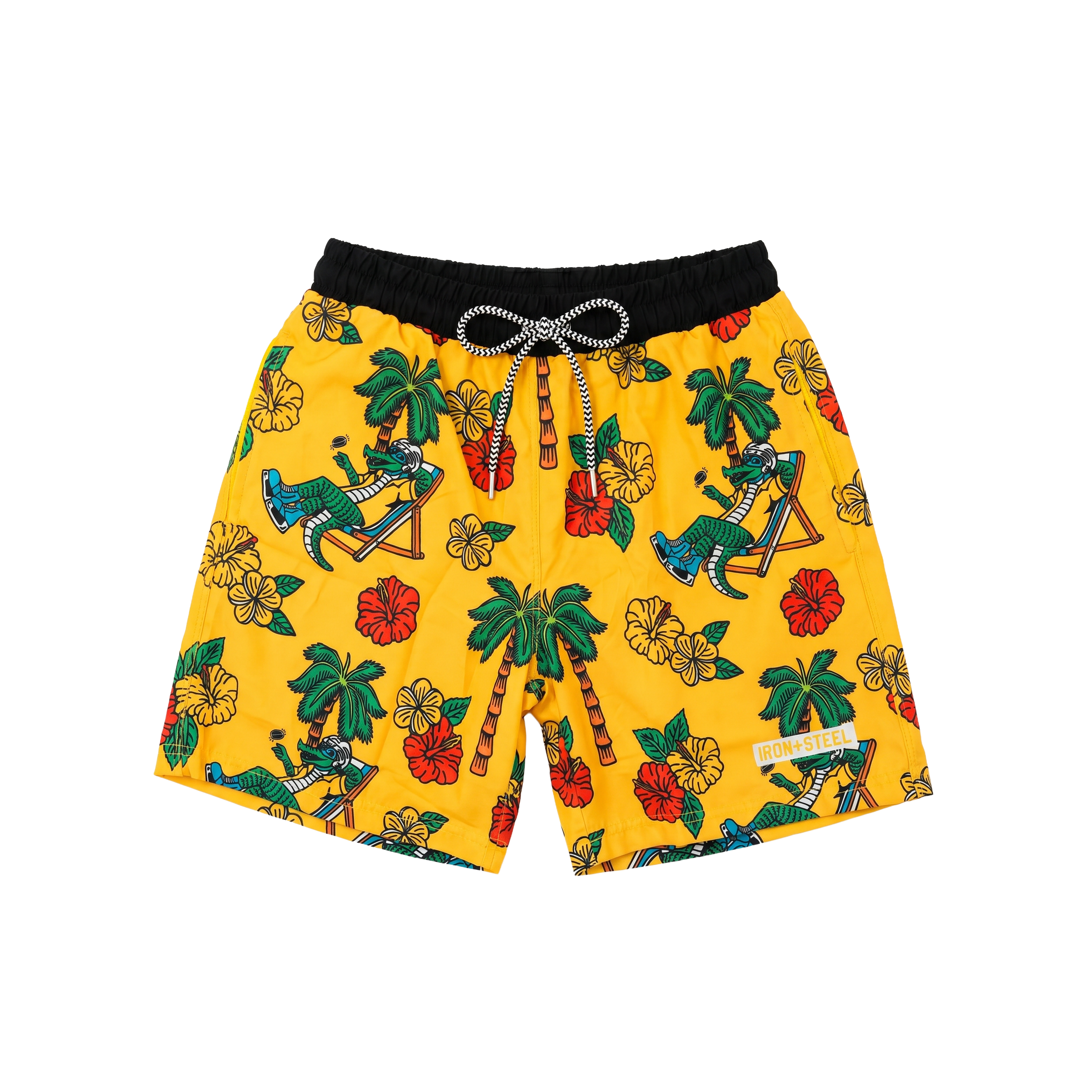 Crocodile Hockey Swim Trunks