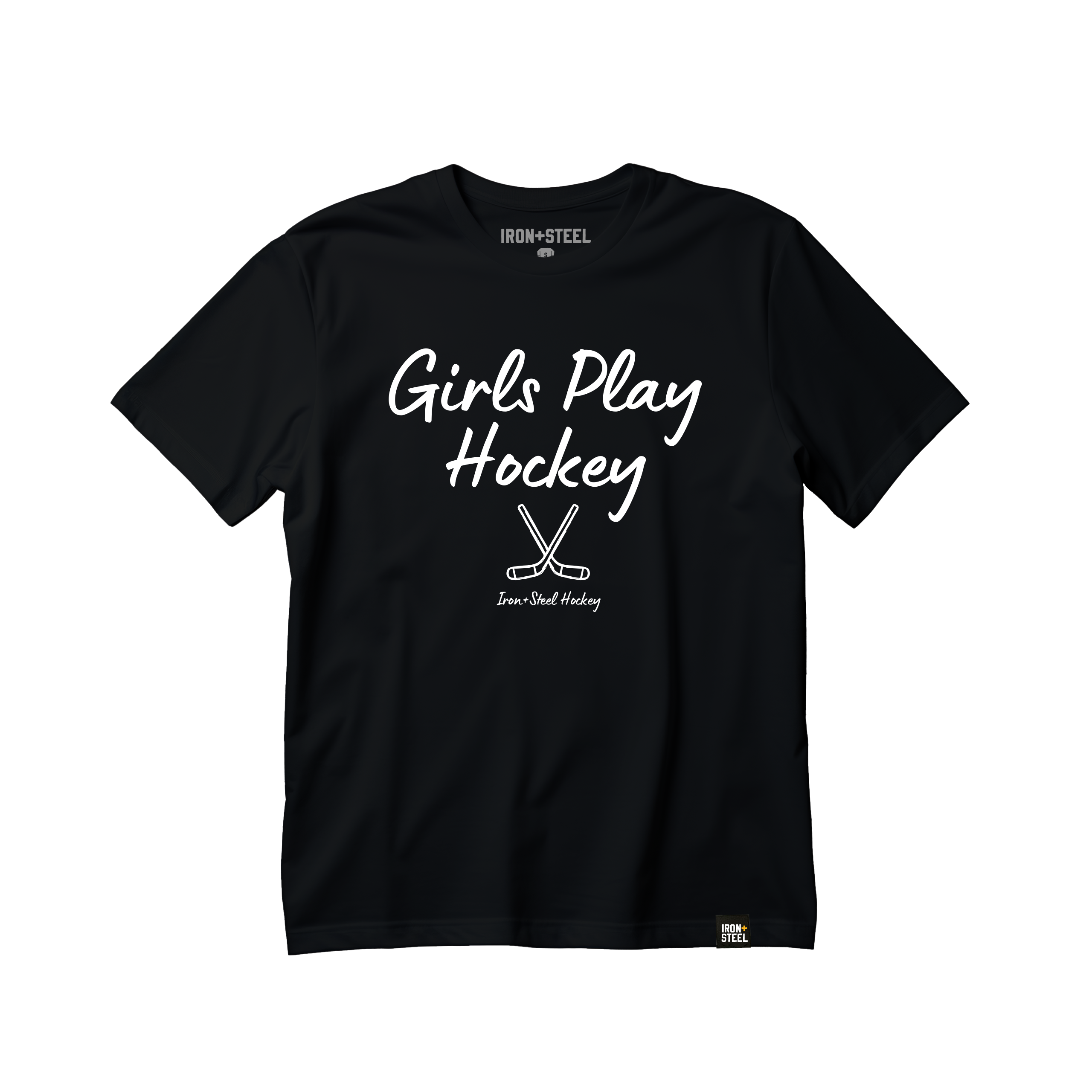 Girls Play Hockey Tee
