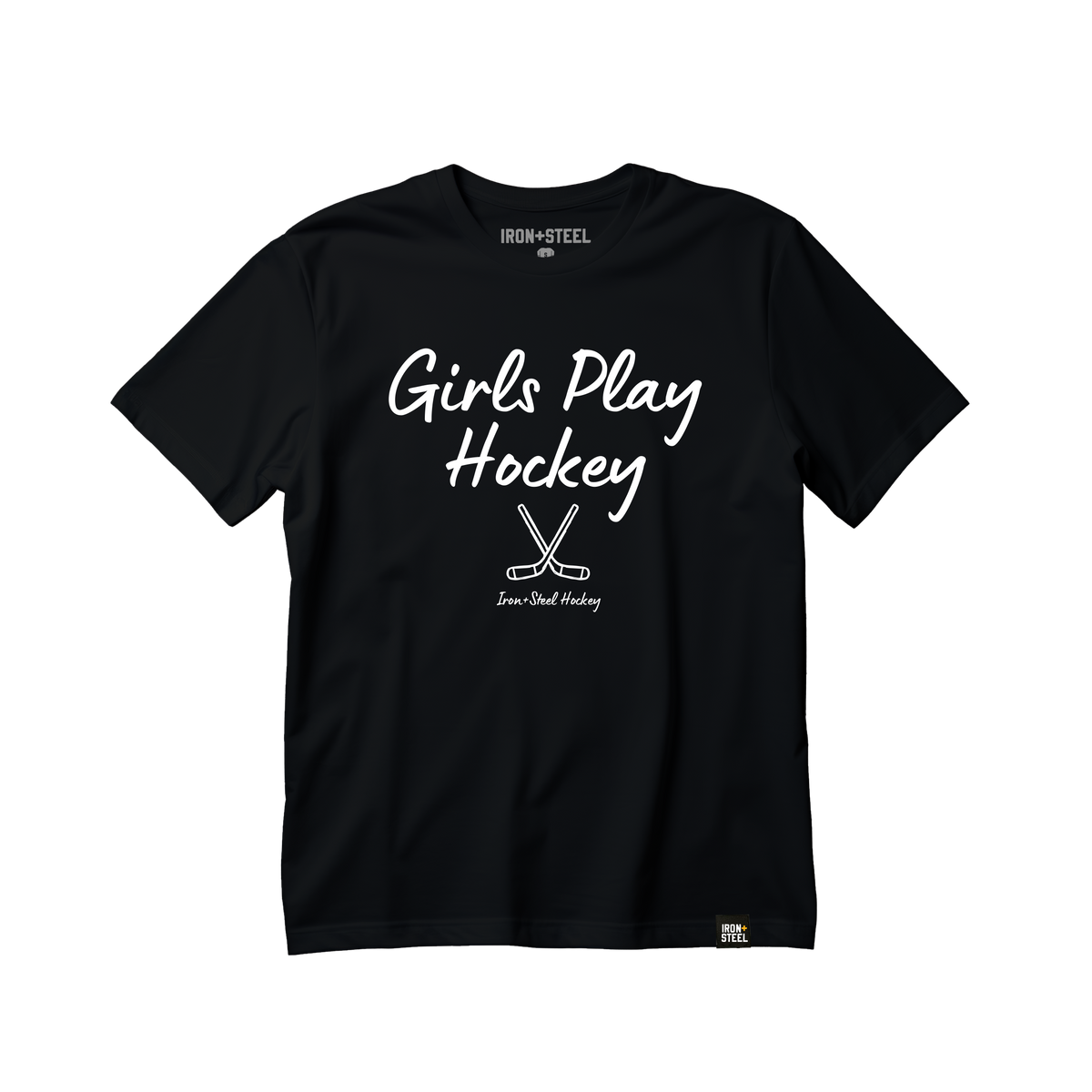Girls Play Hockey Tee