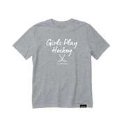 Girls Play Hockey Tee