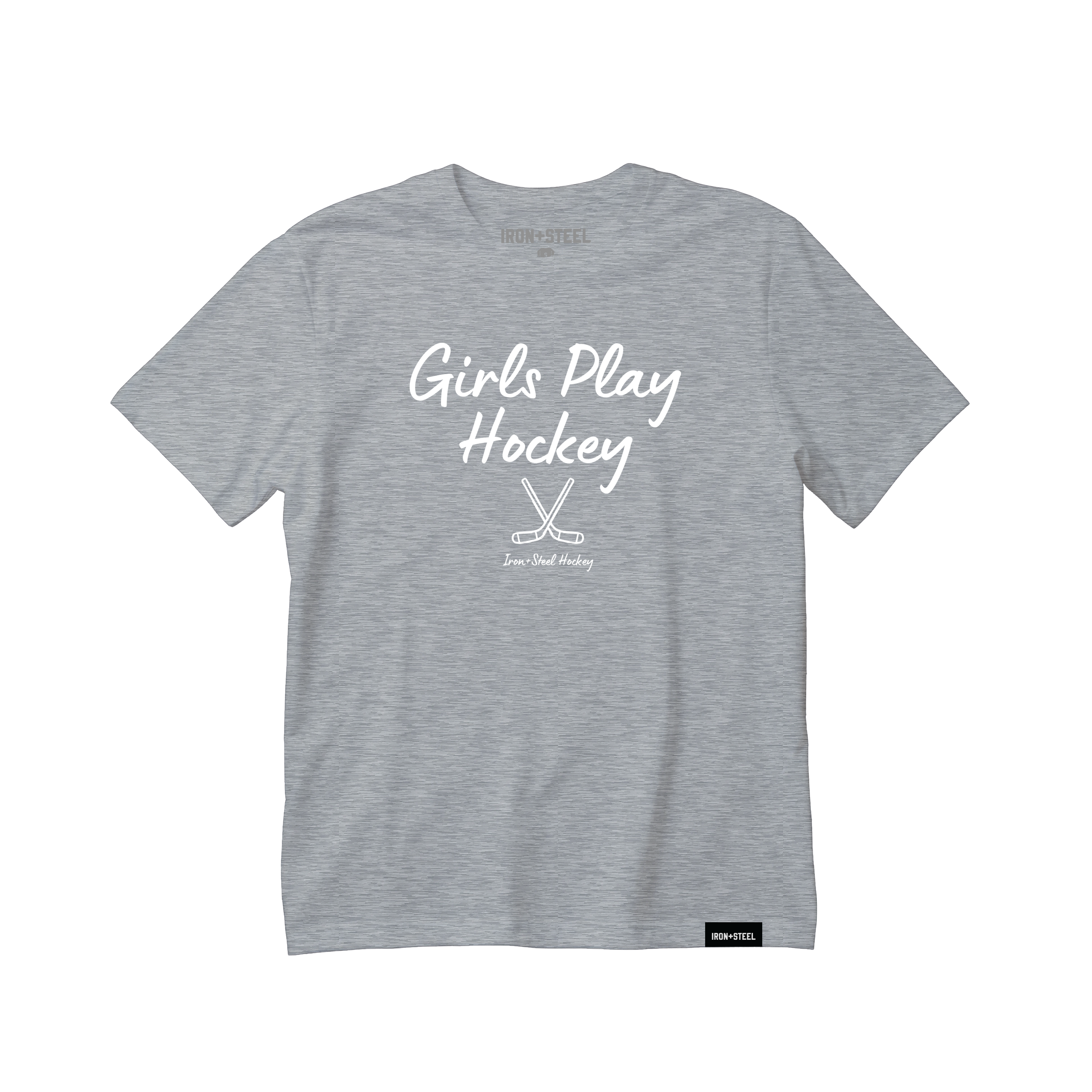 Girls Play Hockey Tee
