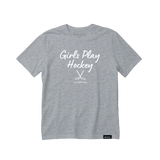 Girls Play Hockey Tee