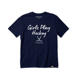Girls Play Hockey Tee