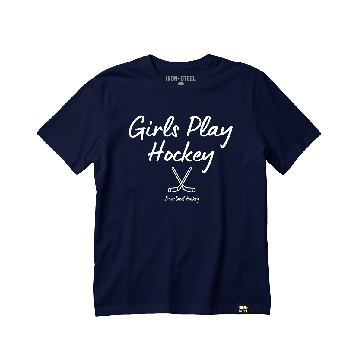 Girls Play Hockey Tee