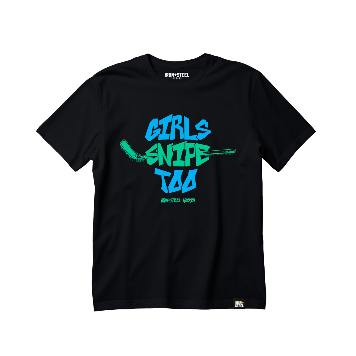 Girls Snipe Too Hockey Tee