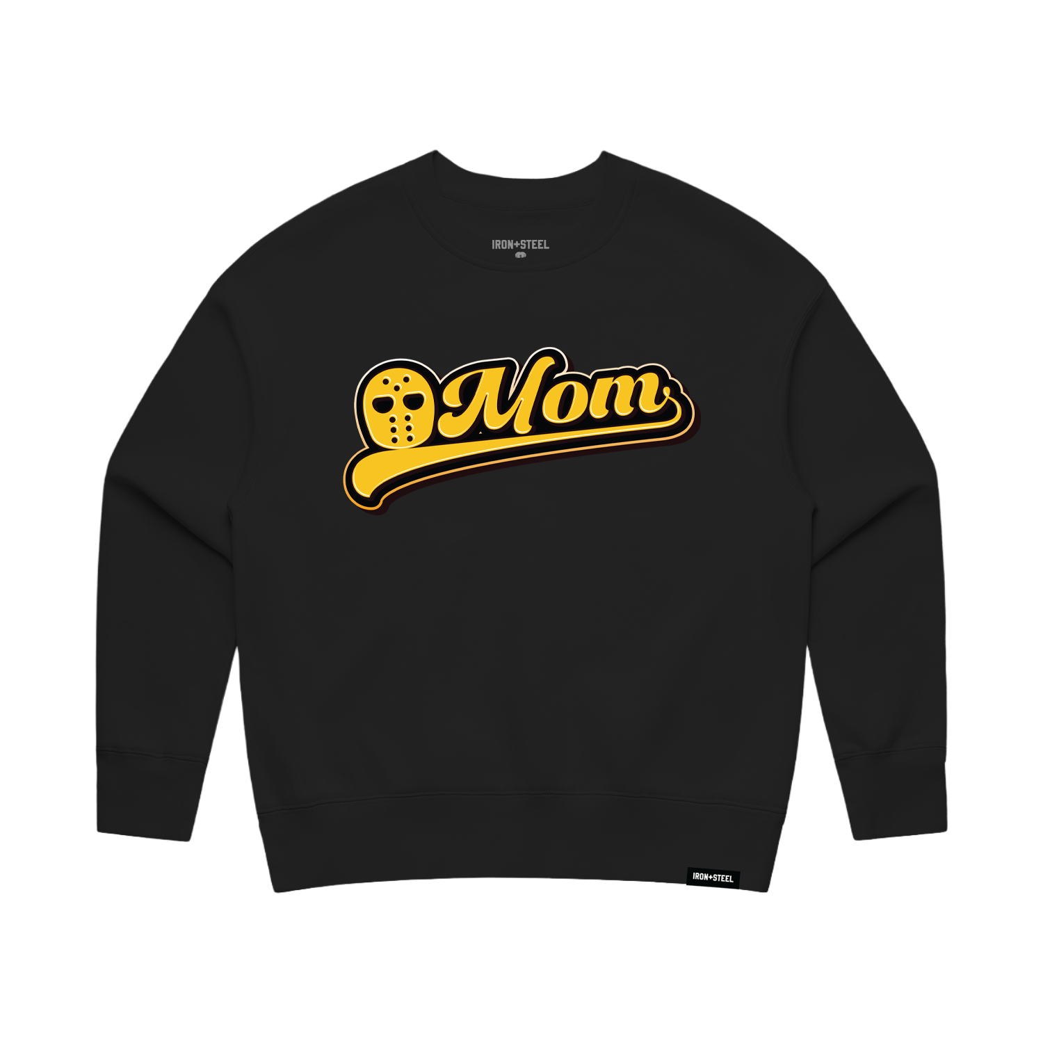 Hockey Mom Script Goalie Women's Crew