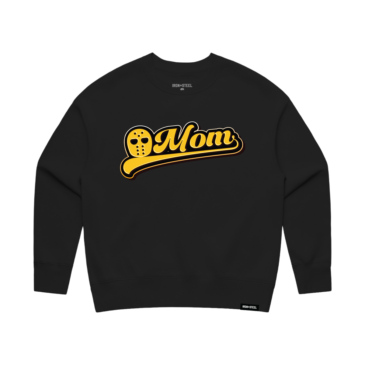 Hockey Mom Script Goalie Women's Crew