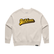 Hockey Mom Script Goalie Women's Crew