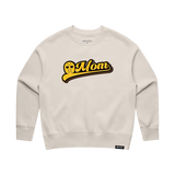 Hockey Mom Script Goalie Women's Crew