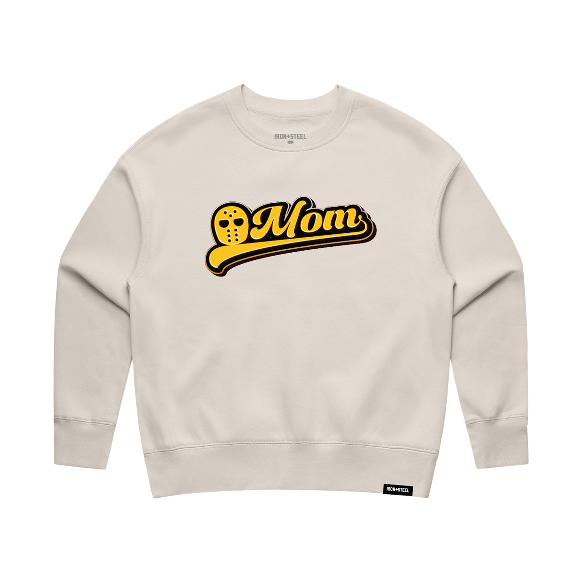 Hockey Mom Script Goalie Women's Crew