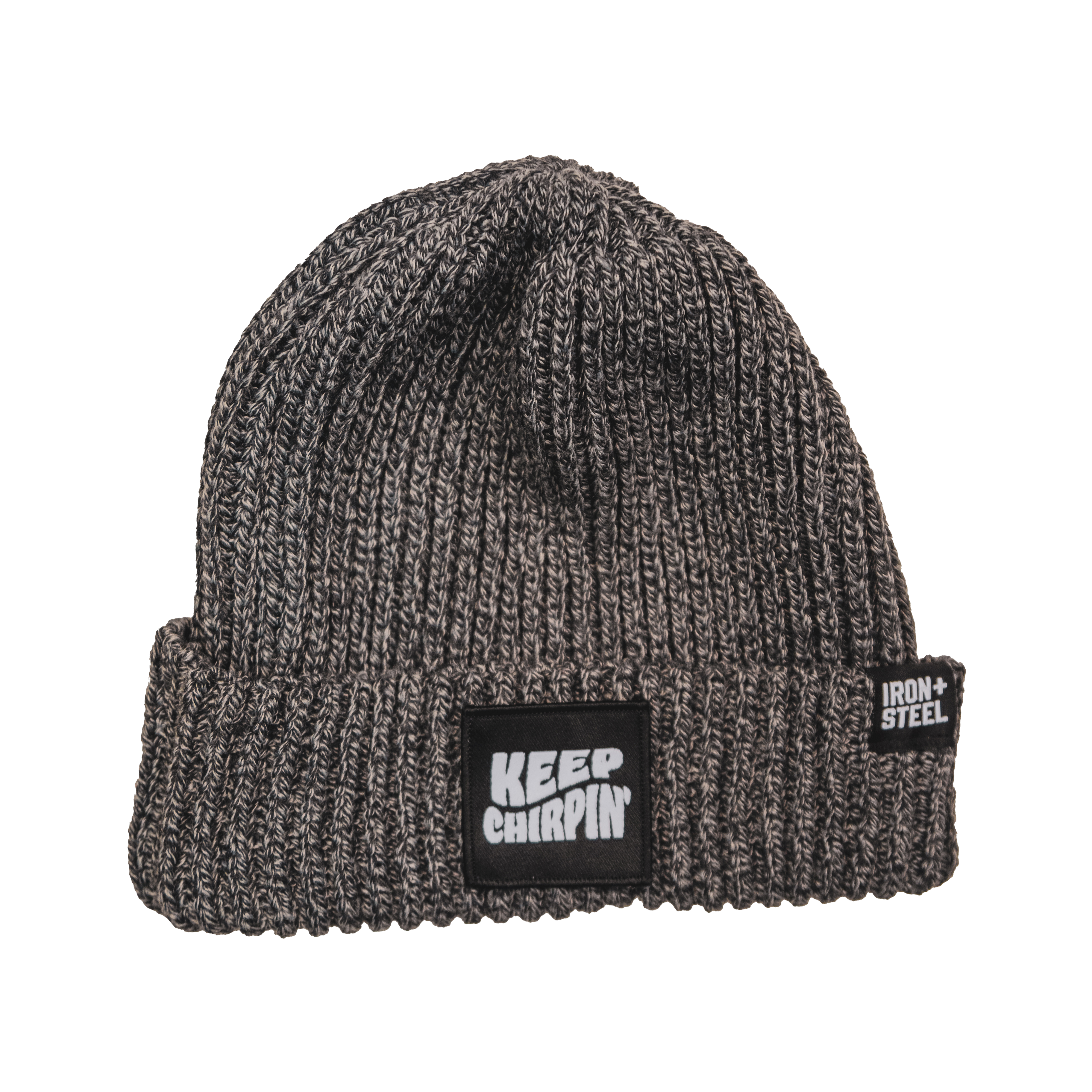 Keep Chirpin Ribbed Beanie