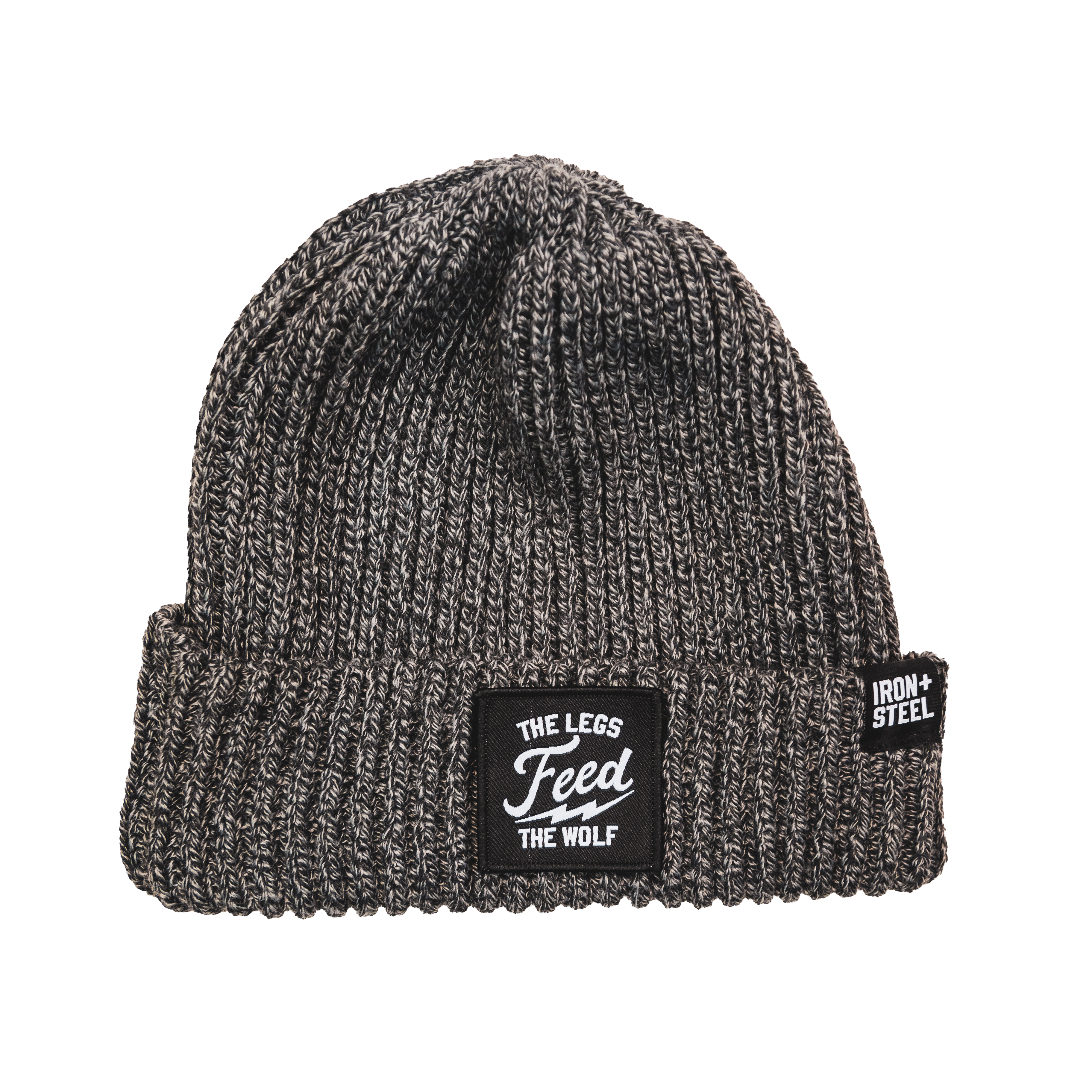 Legs Feed the Wolf Ribbed Beanie