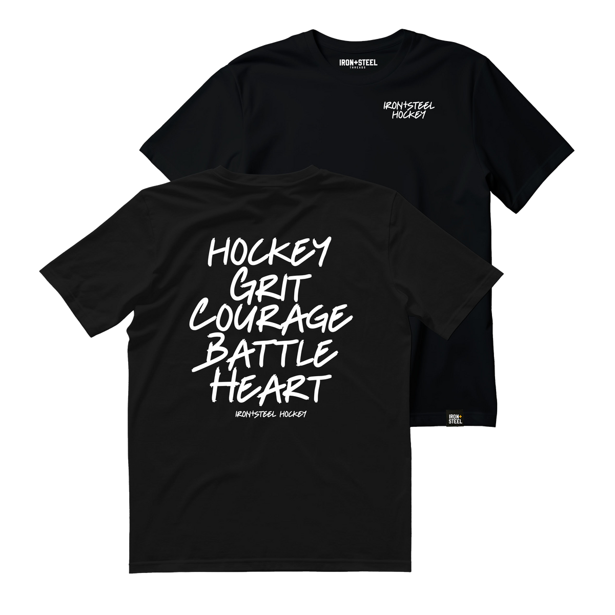 Hockey Grit Hockey Tee in black