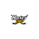 Hockey Dad Sticks Hockey Sticker