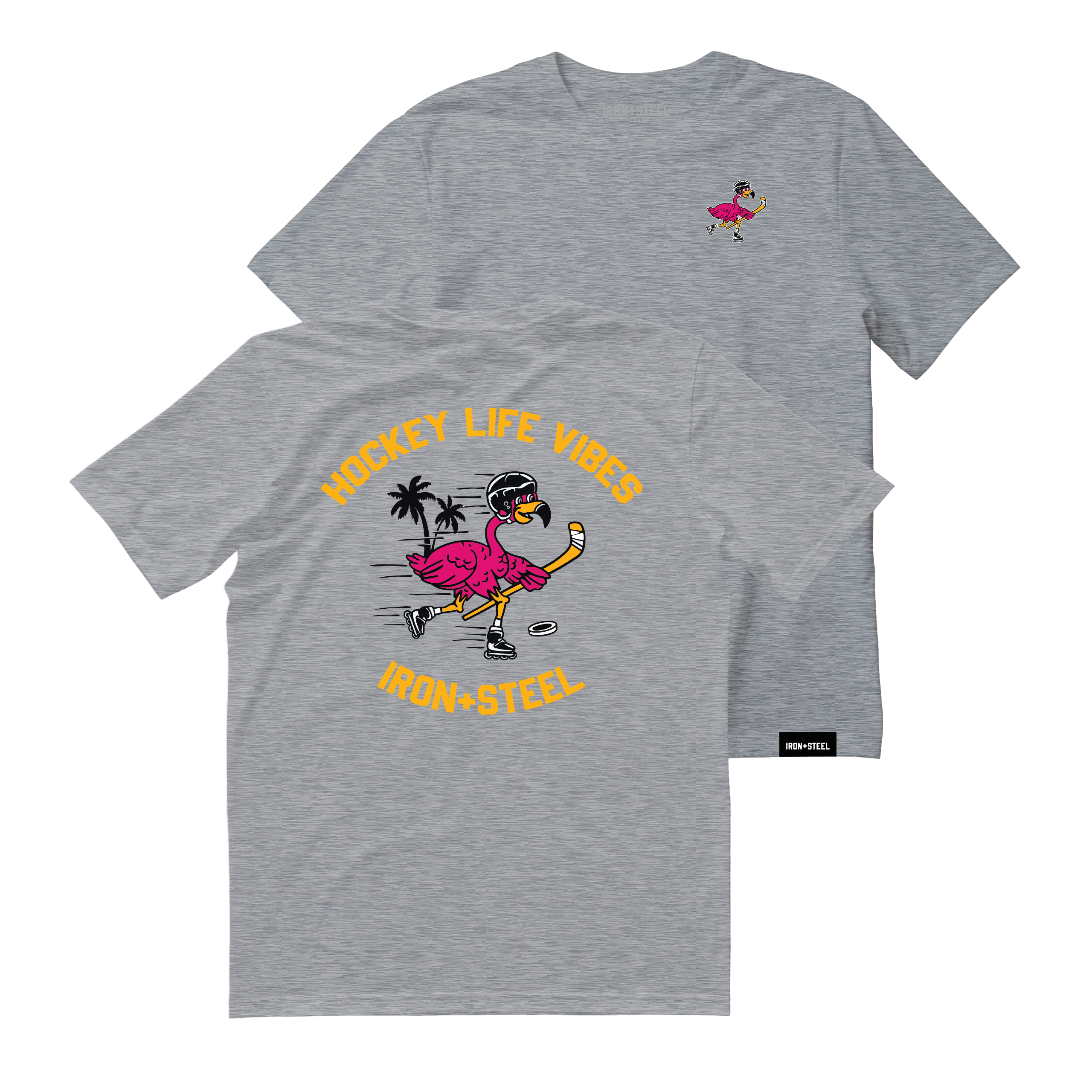 Inline Hockey Vibes Flamingo T-Shirt