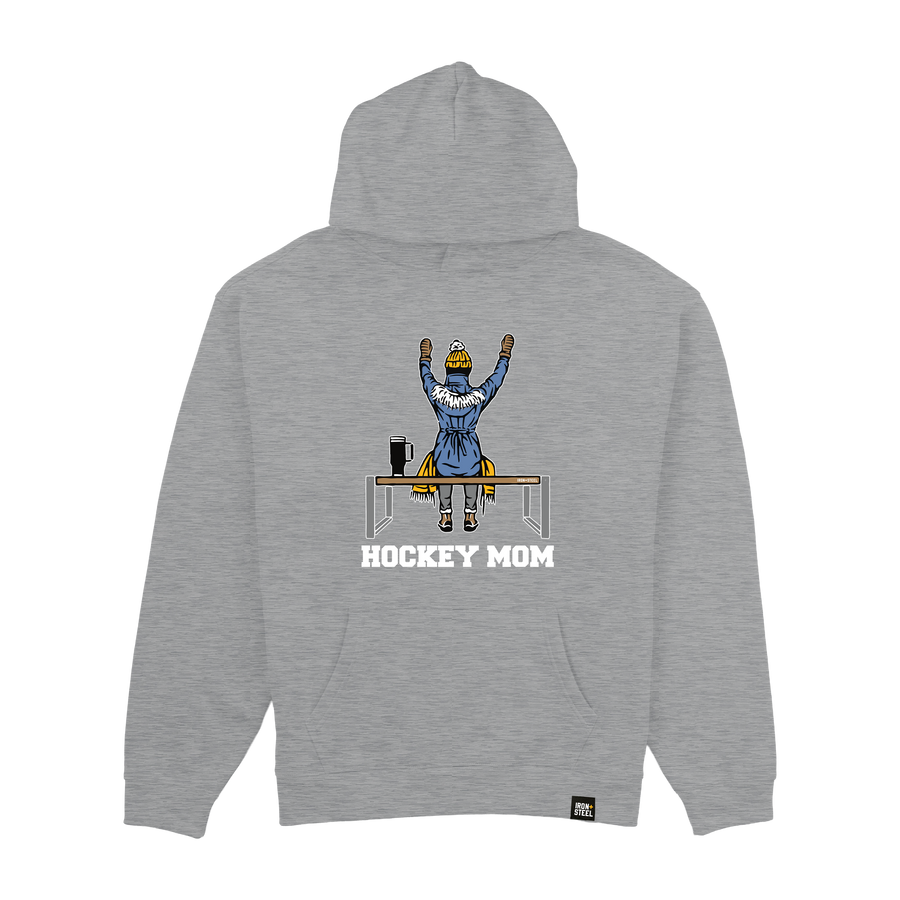 Cheering Hockey Mom Midweight Hoodie