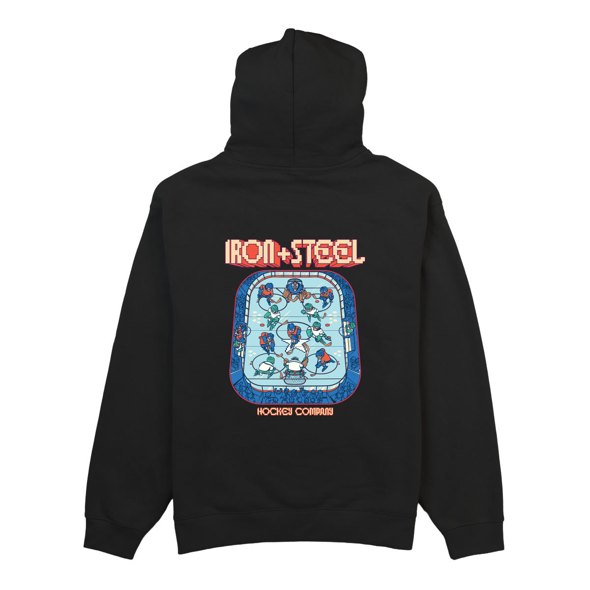 Retro Hockey Midweight Hoodie