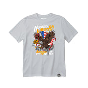 Hooked on Freedom Hockey Tee