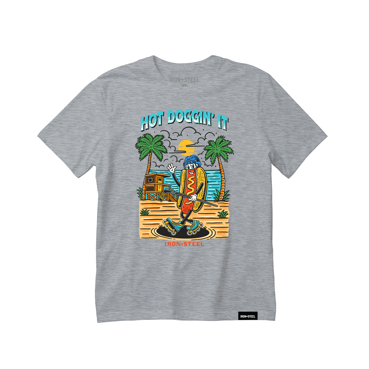 Hot Doggin' It Hockey Tee